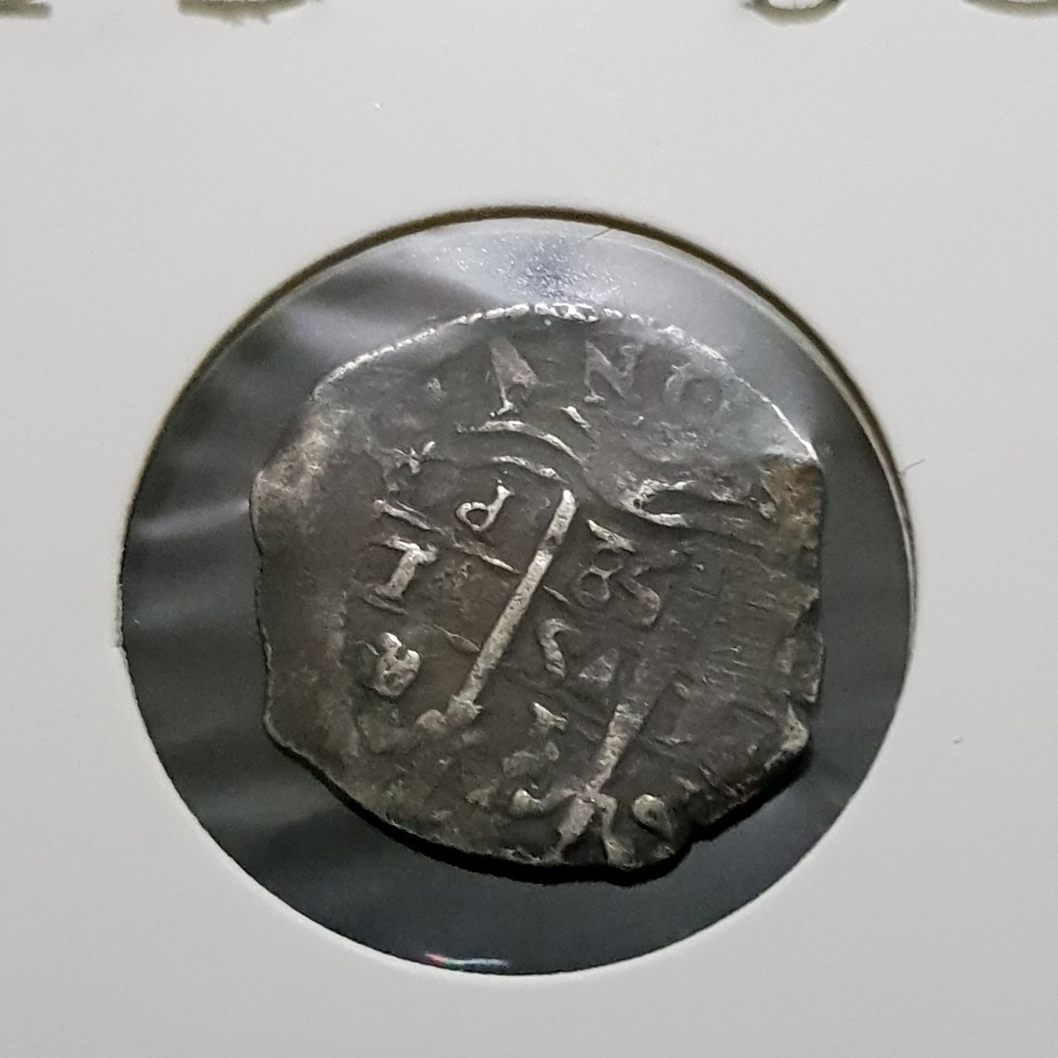 Macuquina Medio Real  coin collectible - Main Image 2