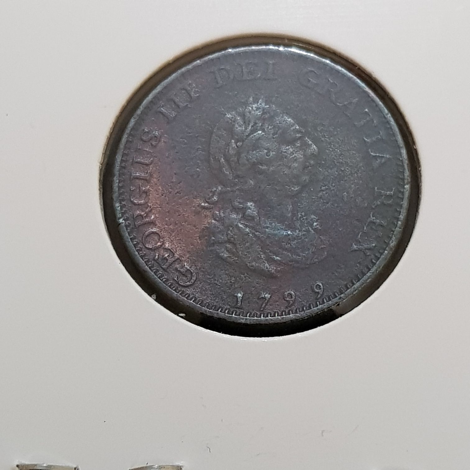 1 Farthing ( Carolus III )  coin collectible - Main Image 2