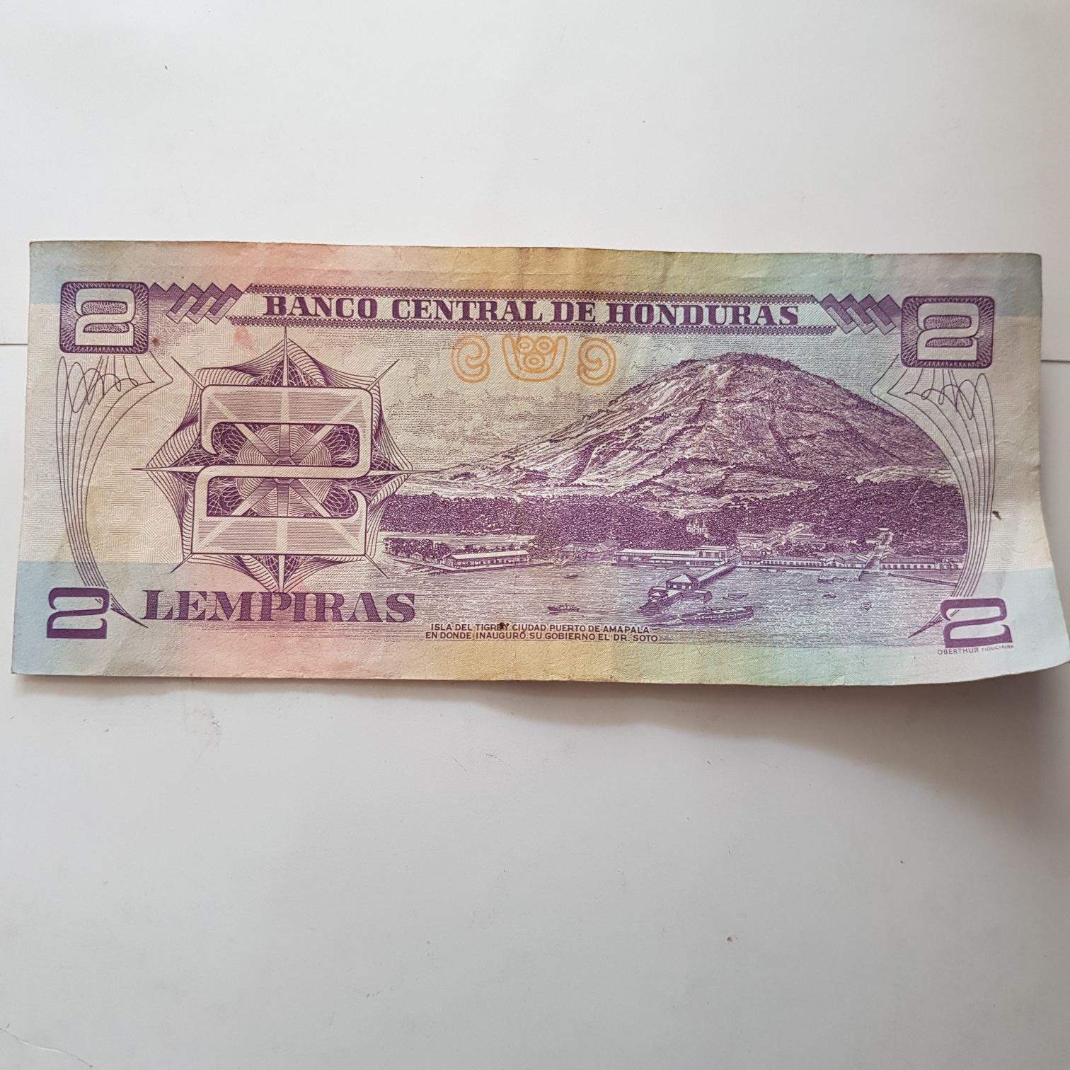 Dos Lempiras  coin collectible - Main Image 2