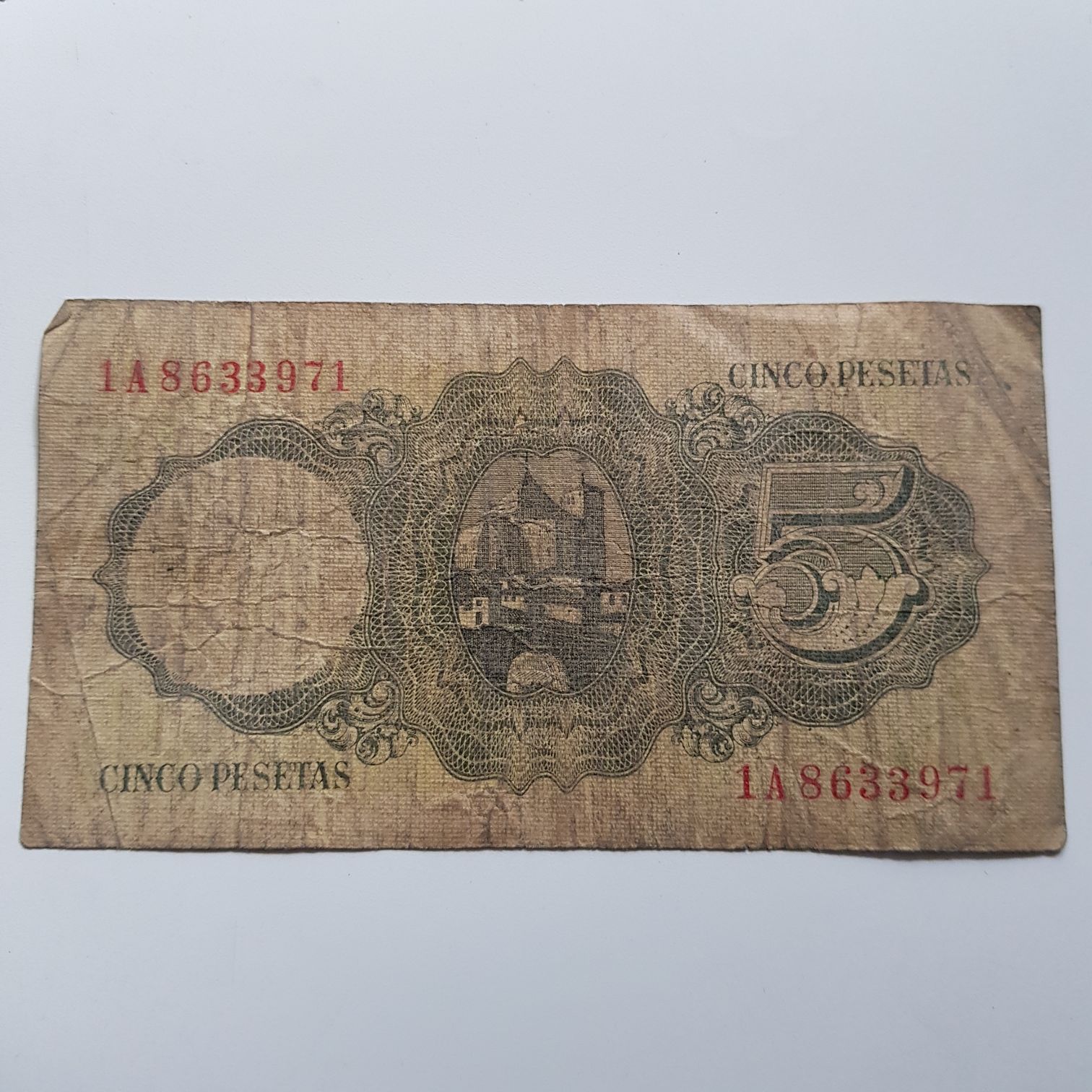 5 Pesetas  coin collectible - Main Image 2