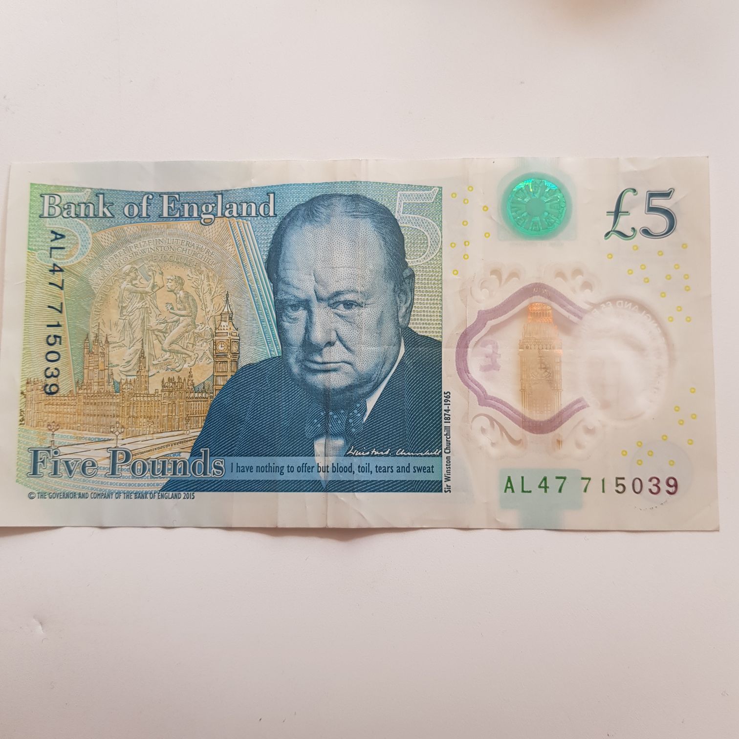 Five Pounds  coin collectible - Main Image 2