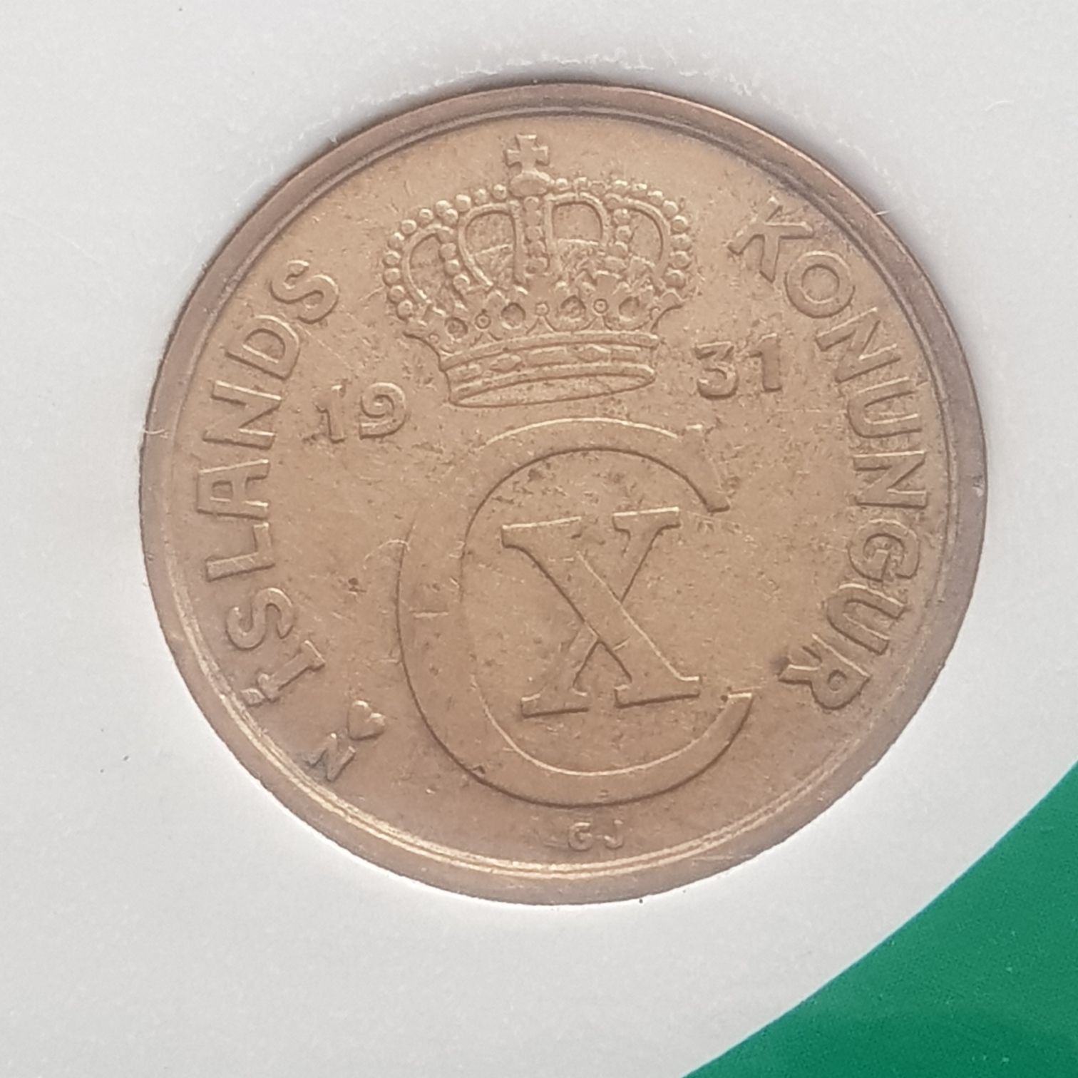 5 Aurar  coin collectible - Main Image 2