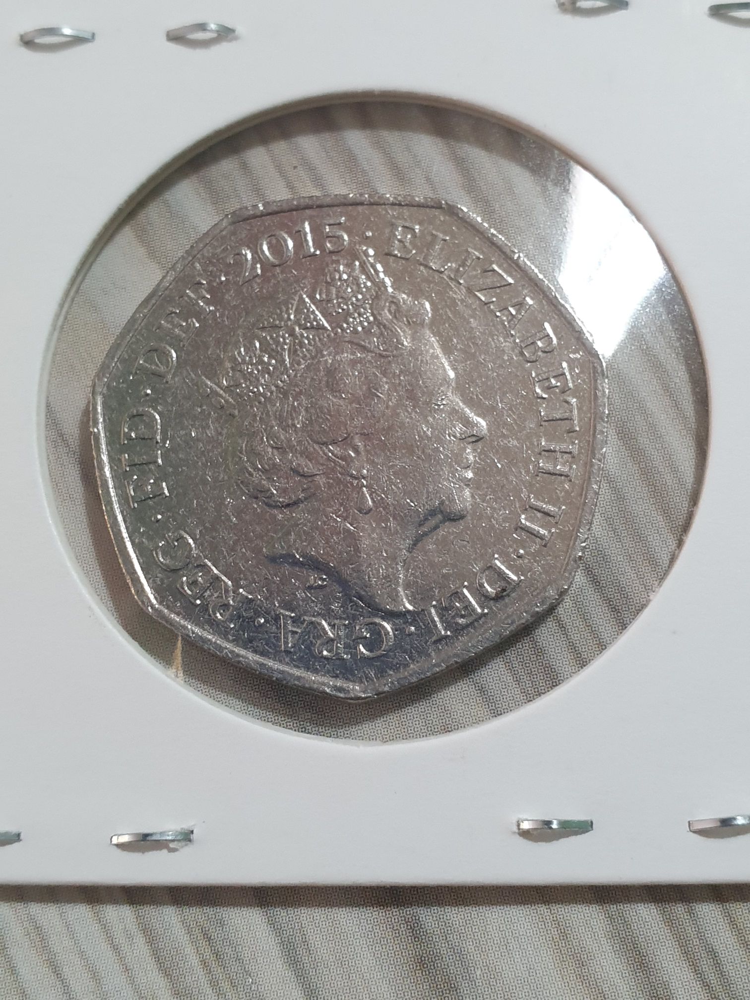50 Pence  coin collectible - Main Image 2