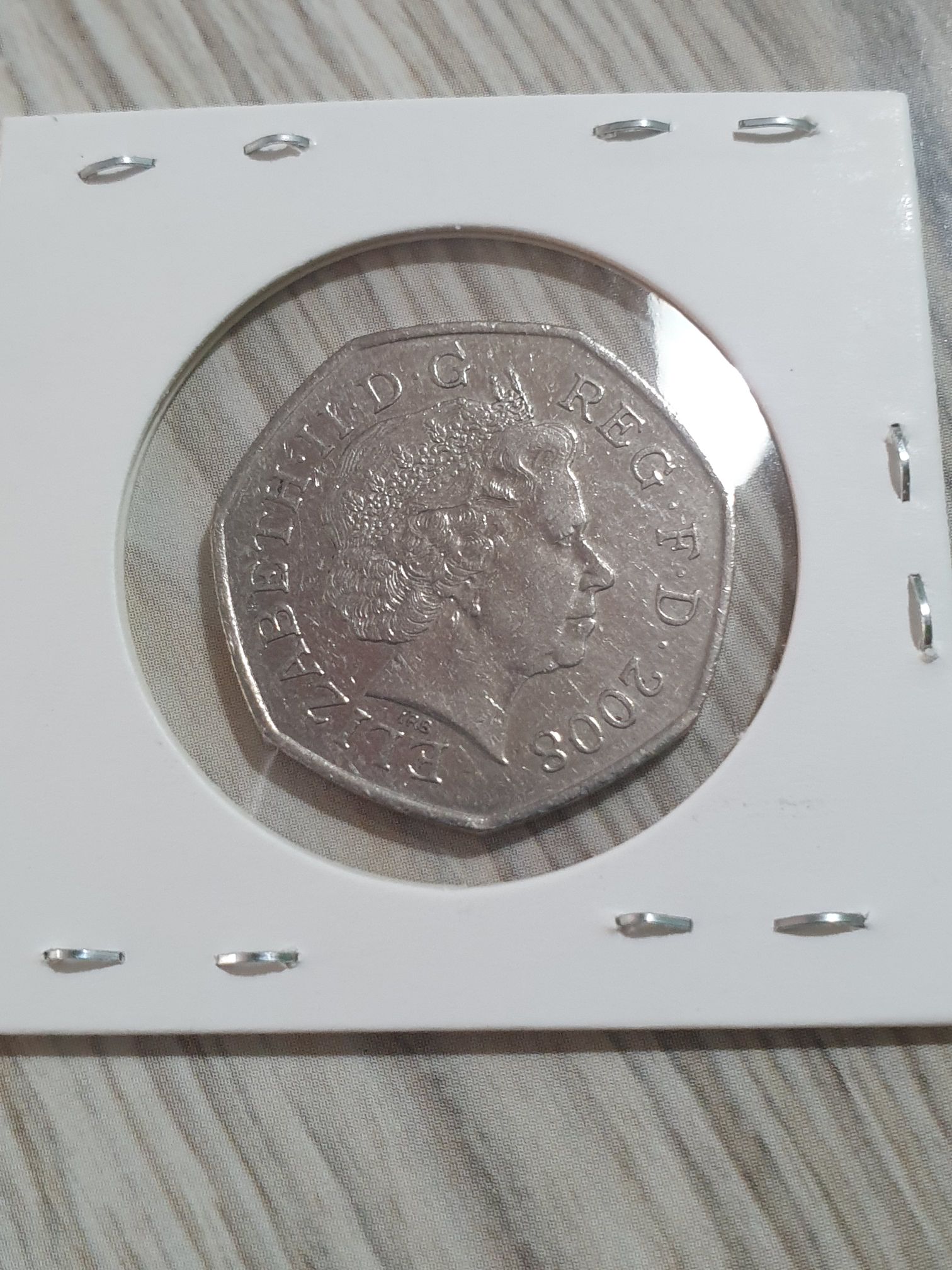 50 Pence  coin collectible - Main Image 2
