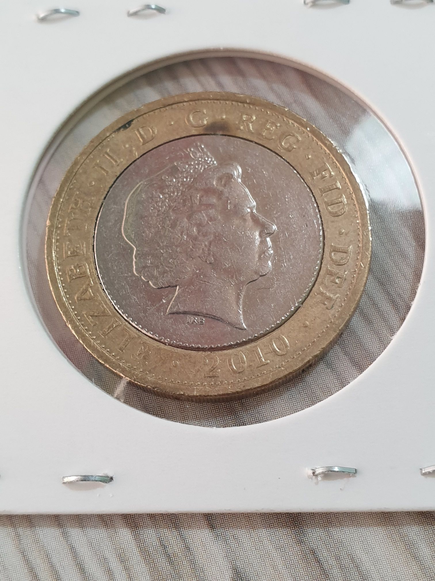 2 Pounds  coin collectible - Main Image 2