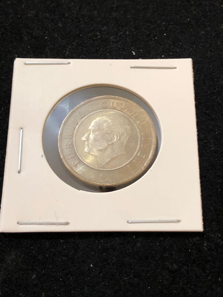 1 Lira  coin collectible - Main Image 2