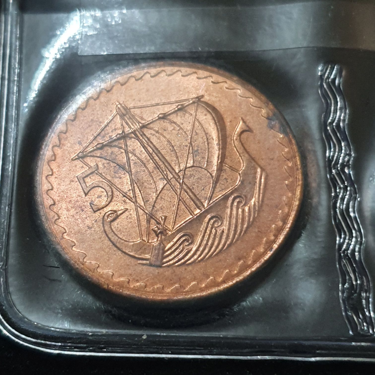 5 Mils  coin collectible - Main Image 1