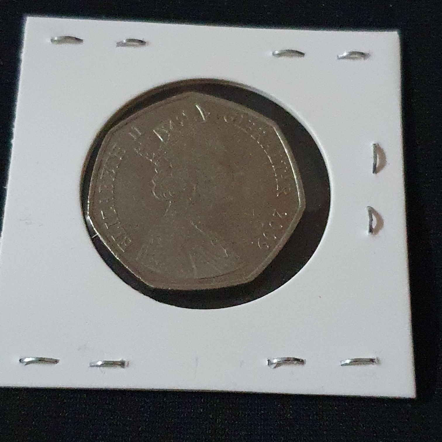 50 Peniques  coin collectible - Main Image 2