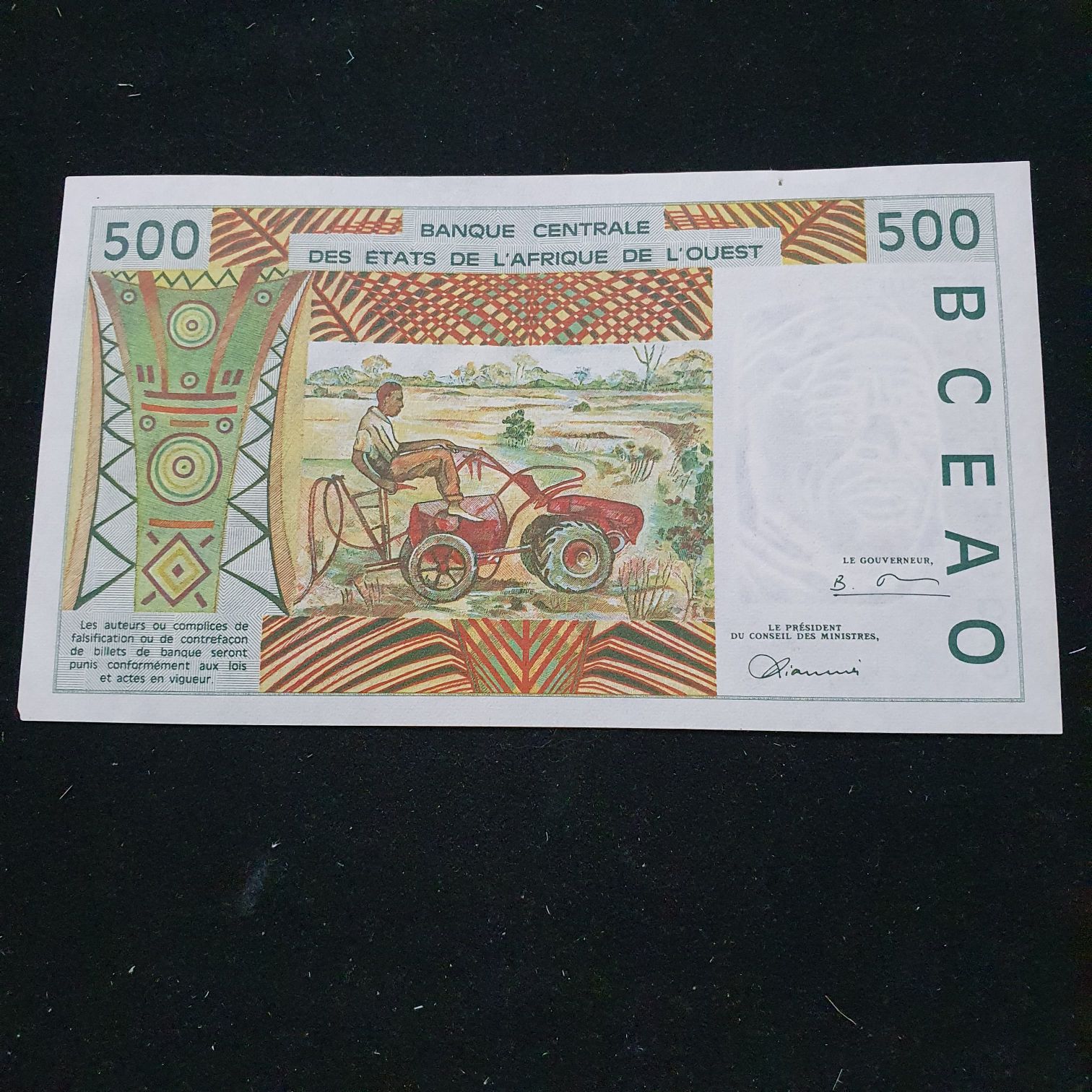 500 Francos  coin collectible - Main Image 2
