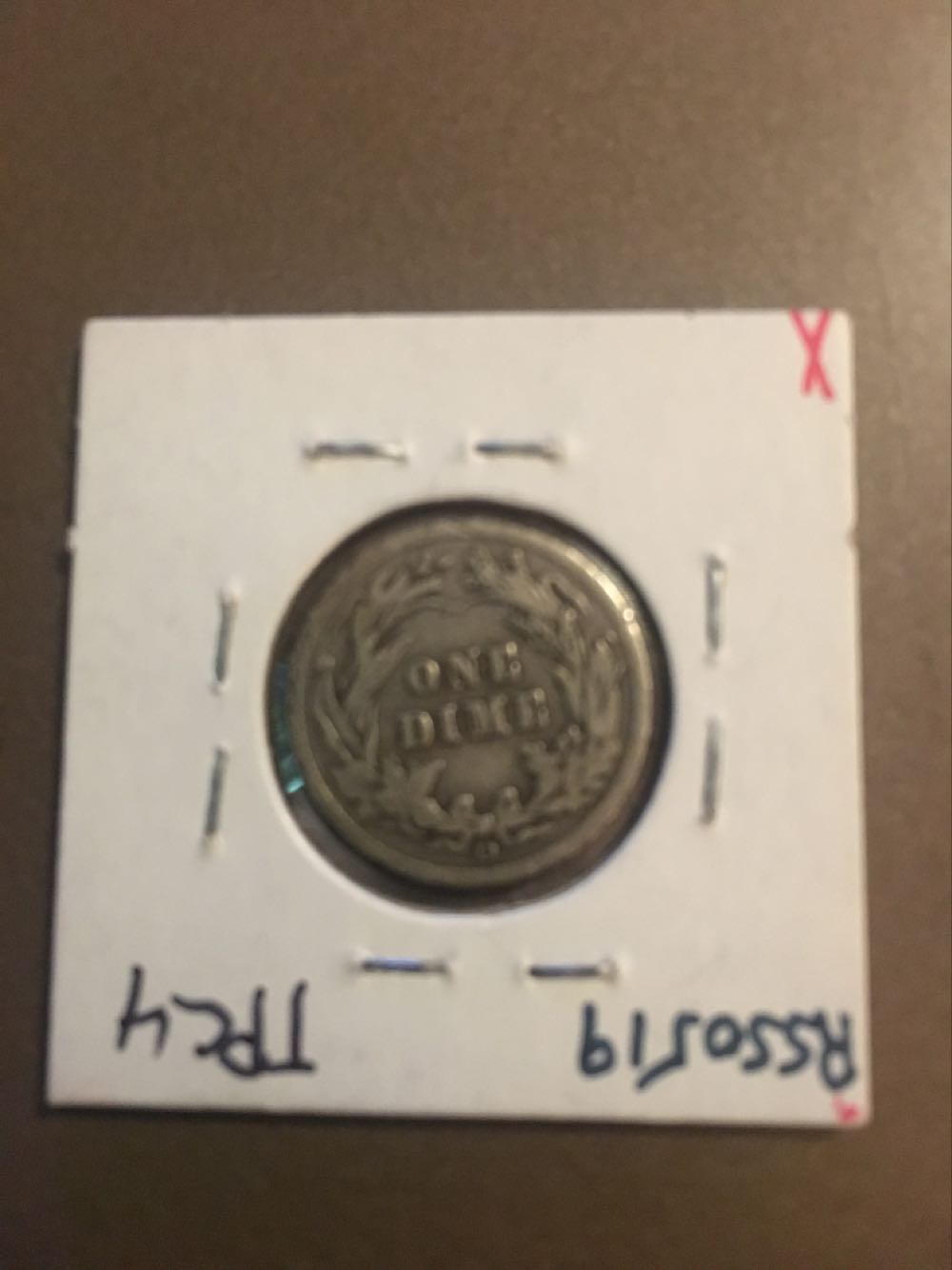 Barber Dime  coin collectible - Main Image 2