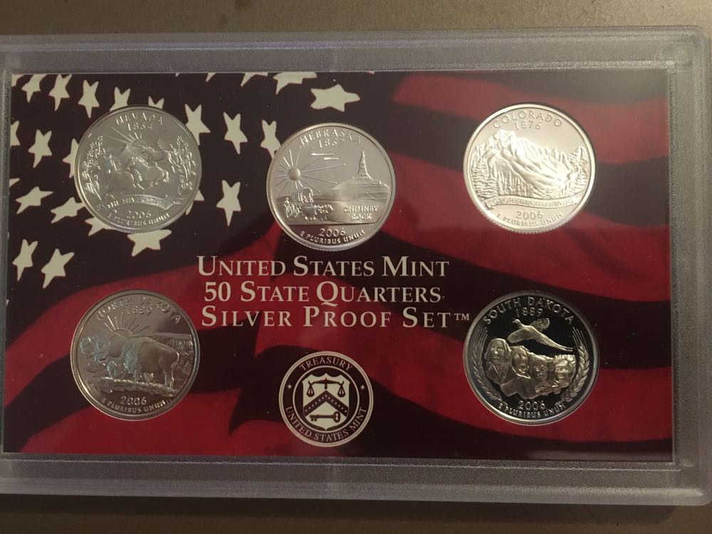 U.S Mint Silver Proof Set  coin collectible - Main Image 4