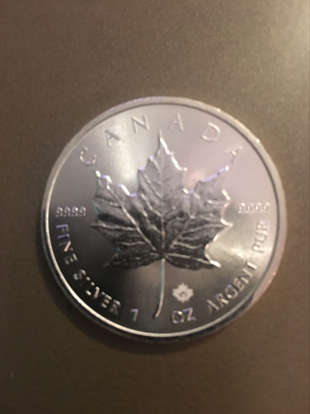 Canadian Silver Maple Leaf  coin collectible - Main Image 2