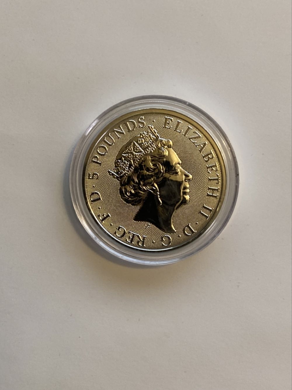 RM - White Lion of Mortimer  coin collectible - Main Image 2