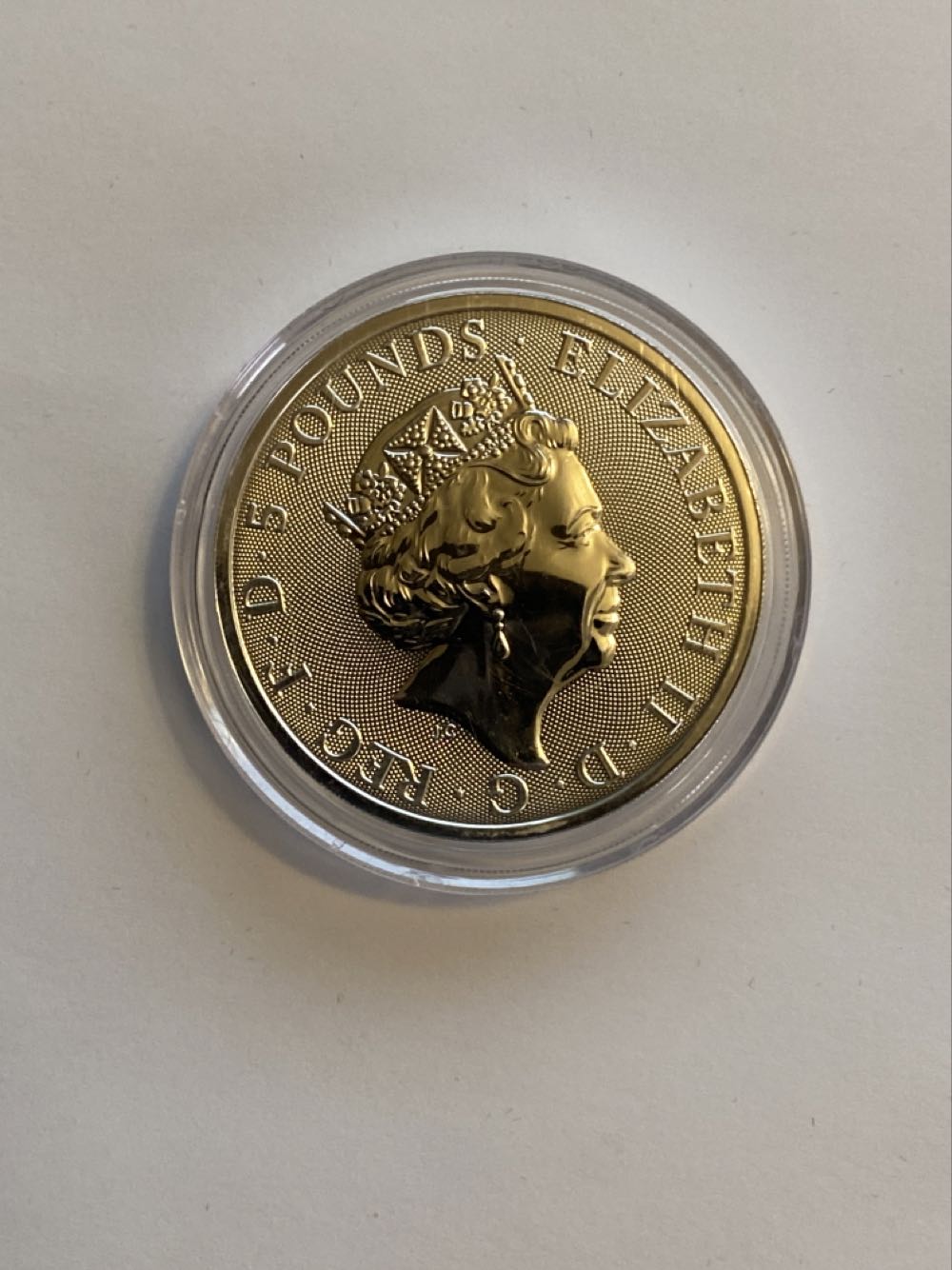 RM - Black Bull of Clarence  coin collectible - Main Image 2