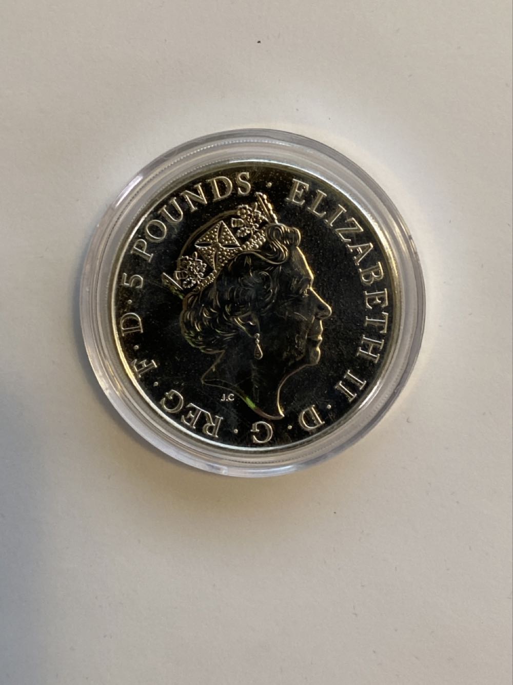 RM - Lion of England  coin collectible - Main Image 2