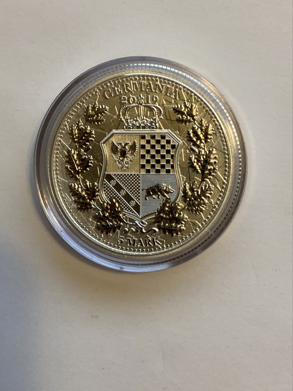 GRM - Allegories:  Britannia & Germania  coin collectible - Main Image 2