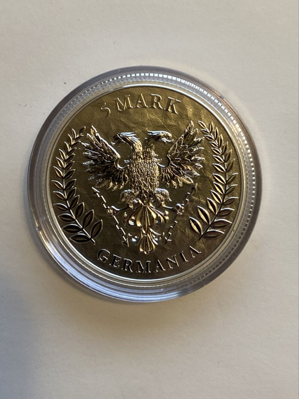 GRM - Germania & Double Headed Eagle  coin collectible - Main Image 2
