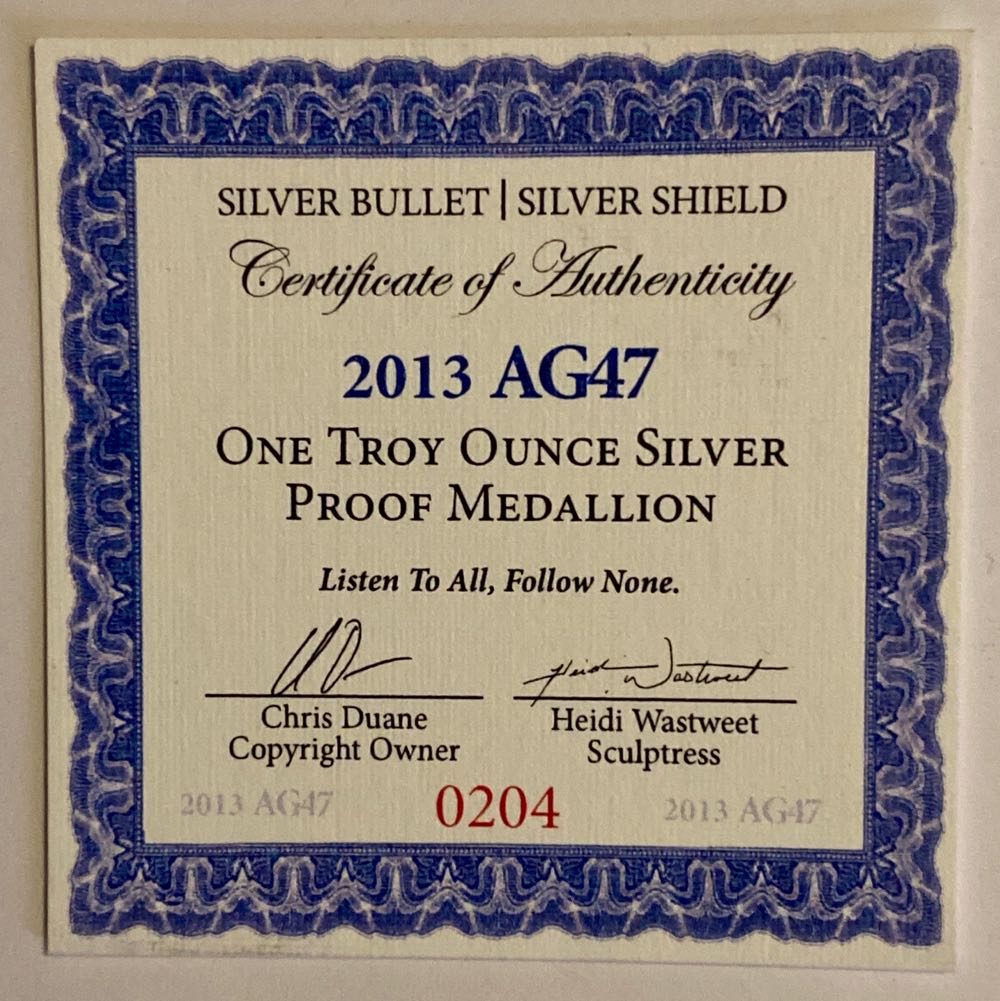 SS - AG47  coin collectible - Main Image 2