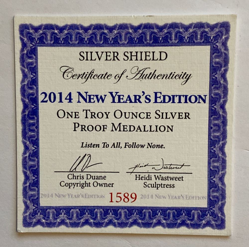 SS - New Years Edition  coin collectible - Main Image 2