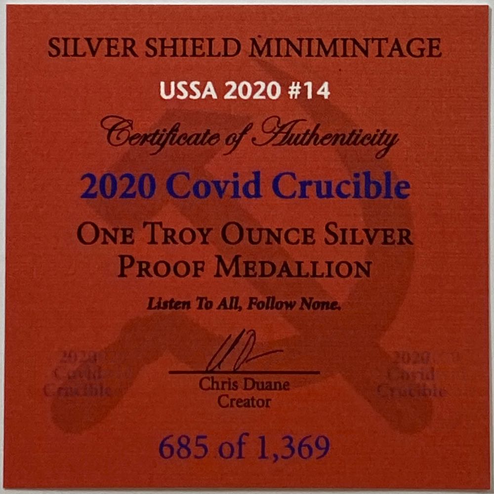 SS - Covid Crucible  coin collectible - Main Image 2