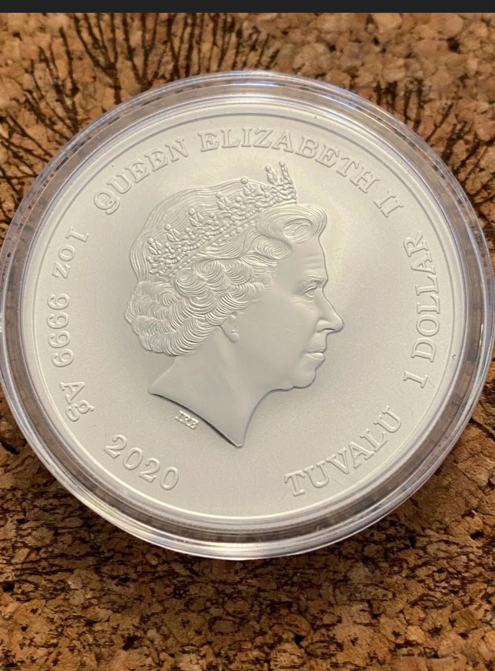 2020  Tuvalu Marvel Venom 1oz Silver Proof-Like Mintage 50,000 Only!!  coin collectible - Main Image 2