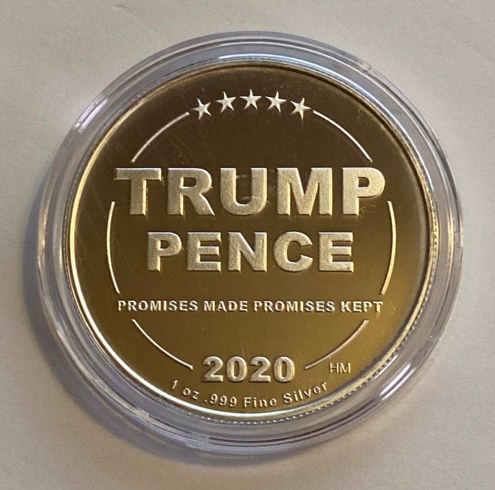 DCC - I ❤️ Trump  coin collectible - Main Image 2