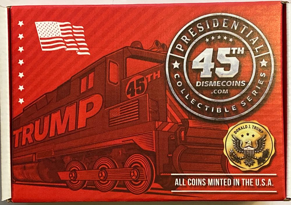 DCC - Trump Trade Wars & Stand  coin collectible - Main Image 2