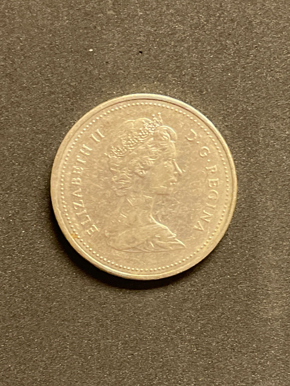 Canadian Nickel 1986  coin collectible - Main Image 2