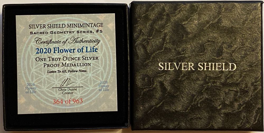 SS - Flower of Life  coin collectible - Main Image 2