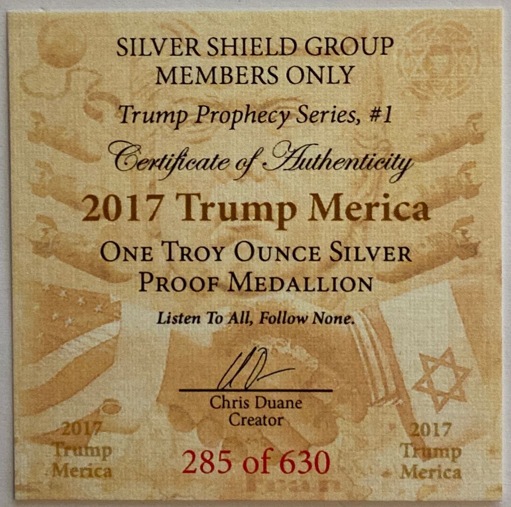 SS - Make Merica Great Again (2017)  coin collectible - Main Image 2