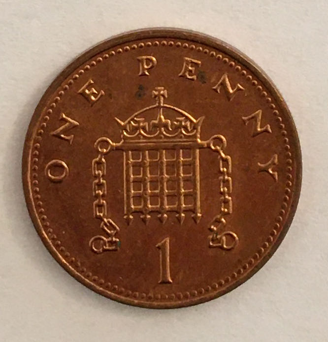 U.K. 1 Penny  coin collectible - Main Image 2