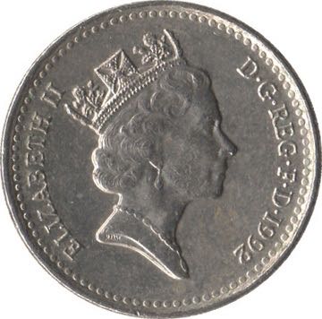 U.K. 5 Pence  coin collectible - Main Image 2