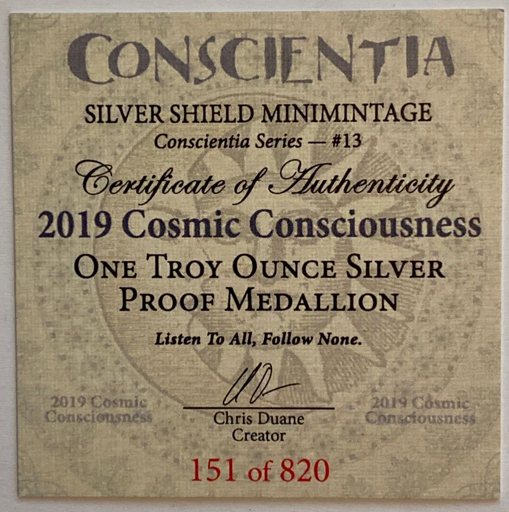 SS - Cosmic Consciousness  coin collectible - Main Image 2