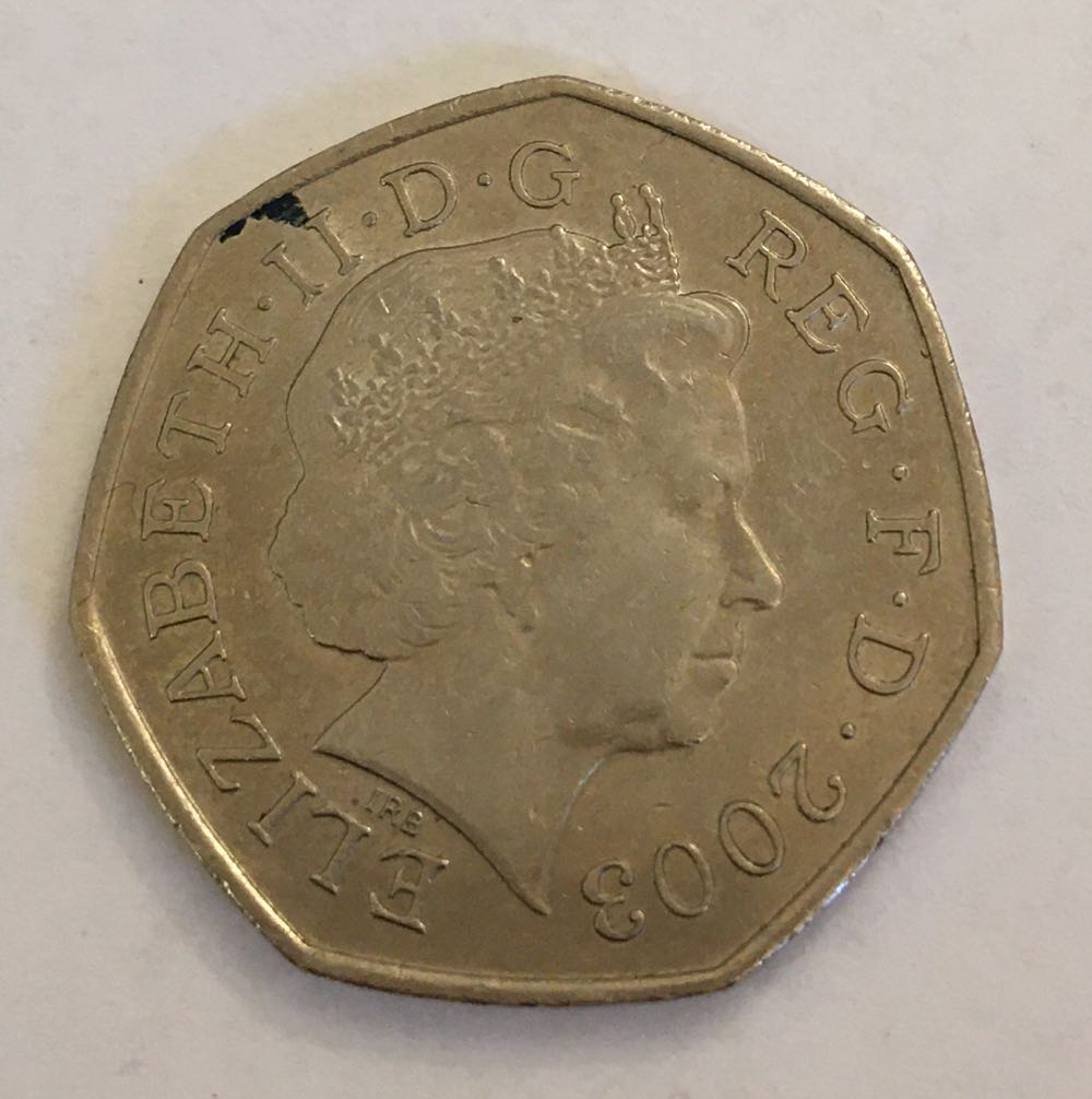 U.K. 50 Pence  coin collectible - Main Image 2