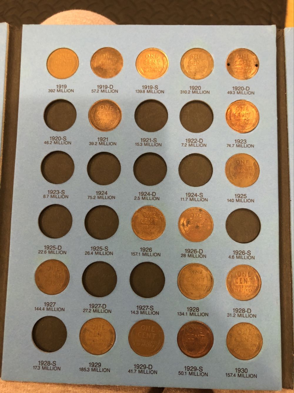 Lincoln Cent Collection 1909-1940  coin collectible - Main Image 2