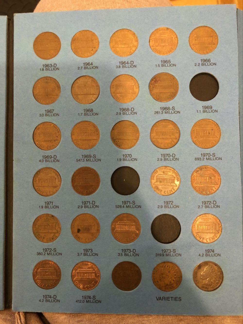 Lincoln Cents Collection 1941-1974 #2  coin collectible - Main Image 4