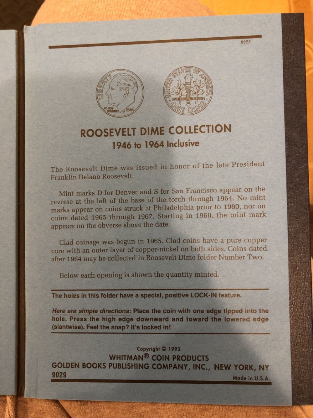 Roosevelt Dimes Collection 1946-1964 #1  coin collectible - Main Image 4