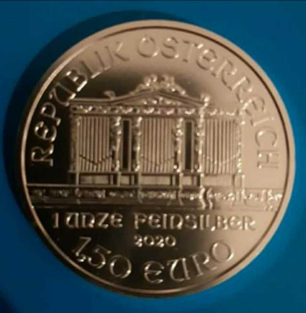 2008 Austria 1 oz Silver Philharmonic BU  coin collectible - Main Image 2