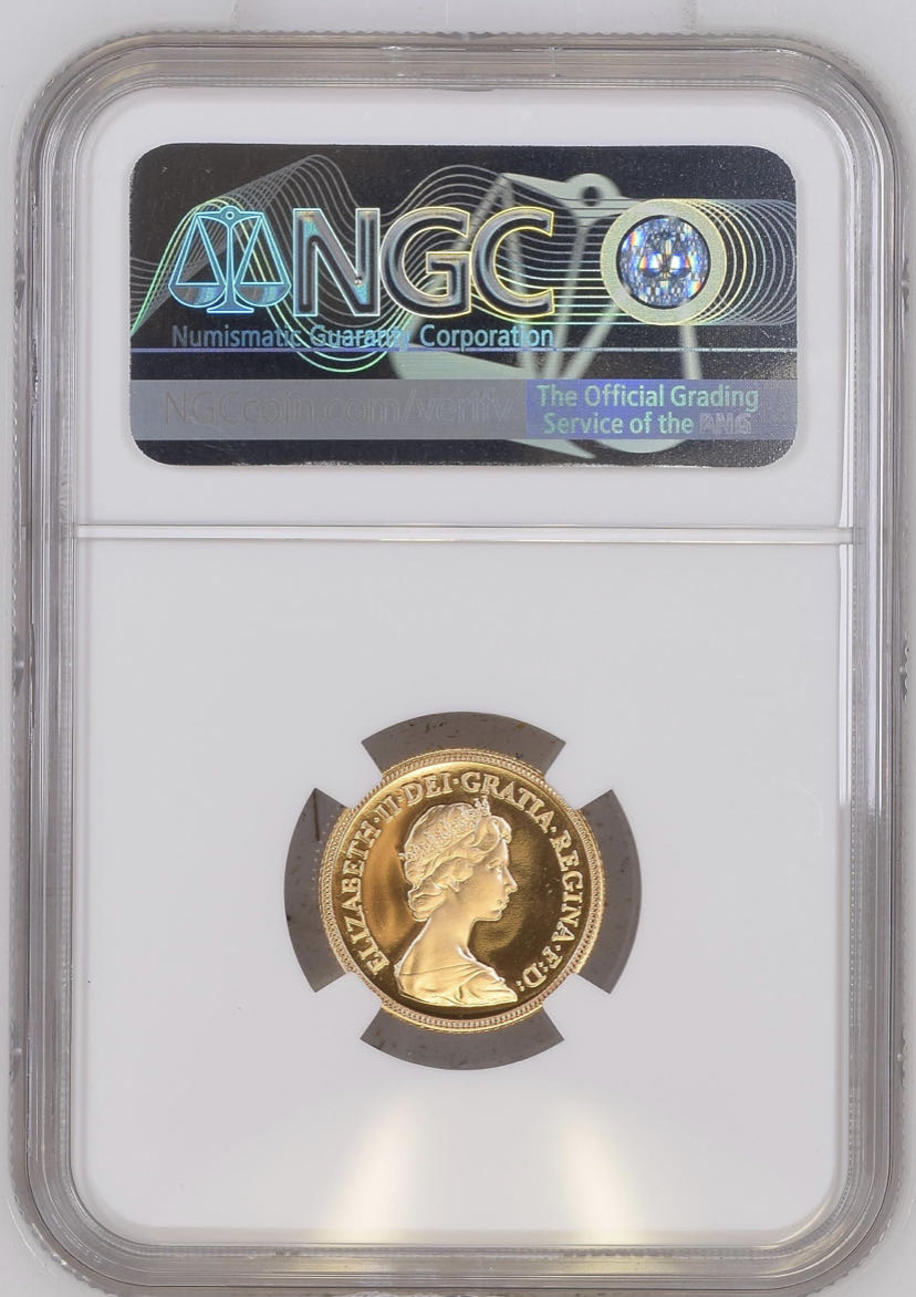 1983 Half Sovereign PF69 Ultra Cameo  coin collectible - Main Image 2