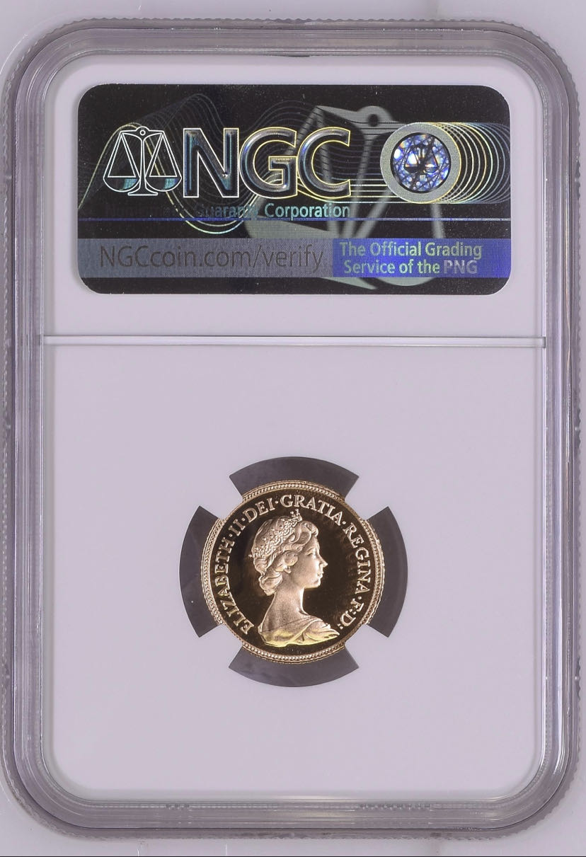 1984 Half Sovereign PF69 Ultra Cameo  coin collectible - Main Image 2