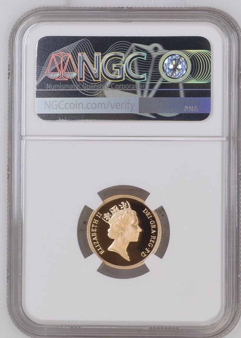 1988 Half Sovereign PF69 Ultra Cameo  coin collectible - Main Image 2