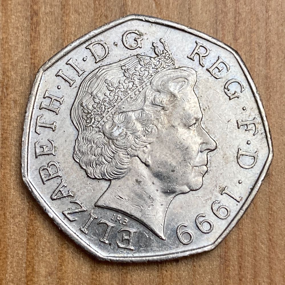 UK - 50 Pence  coin collectible - Main Image 2