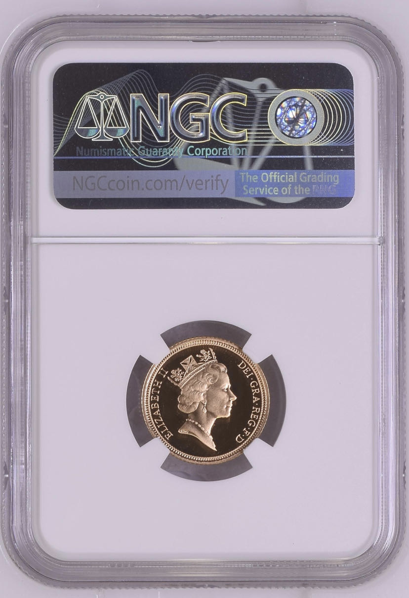 1994 Half Sovereign PF69 Ultra Cameo  coin collectible - Main Image 2