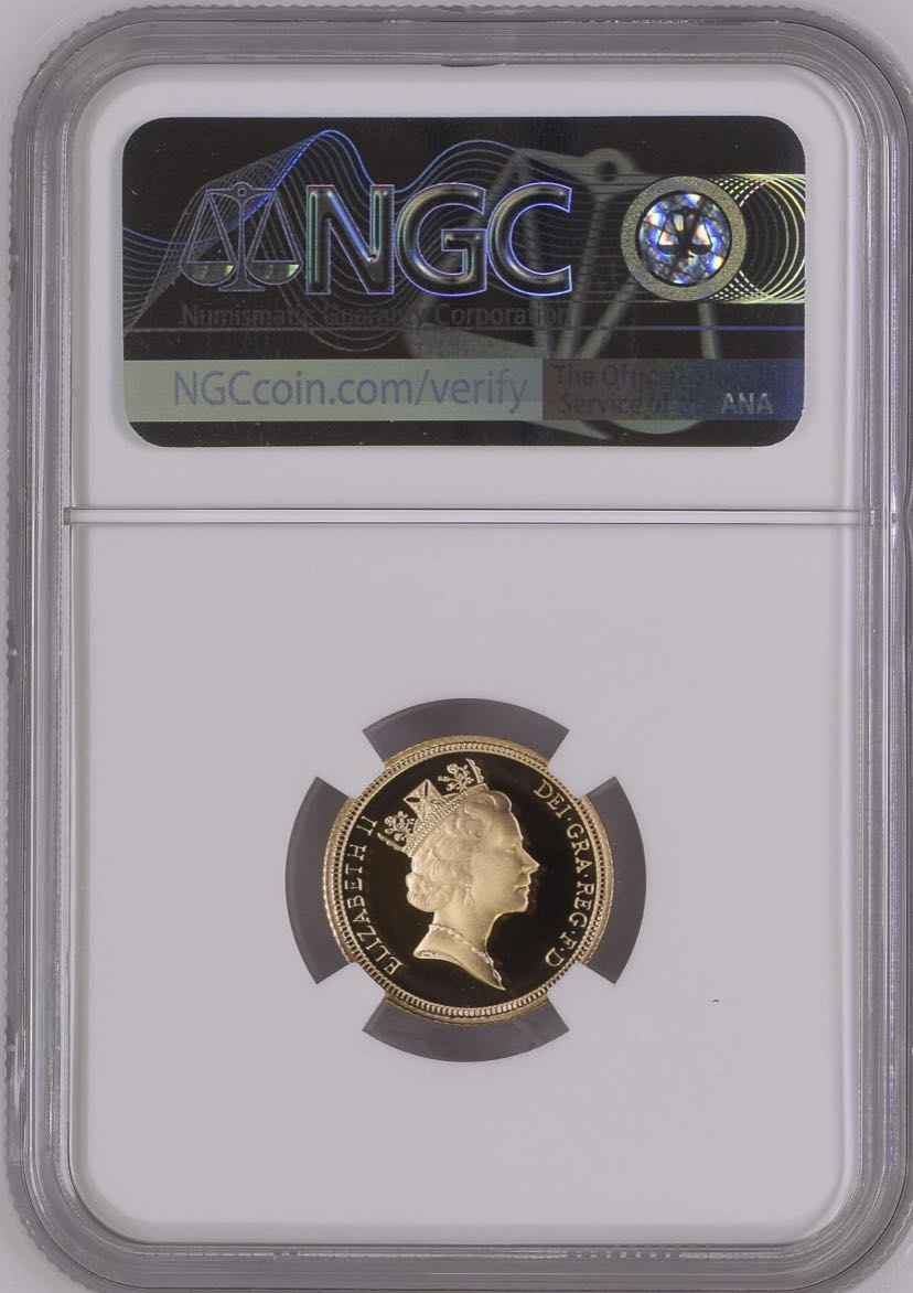 1997 Half Sovereign PF69 Ultra Cameo  coin collectible - Main Image 2