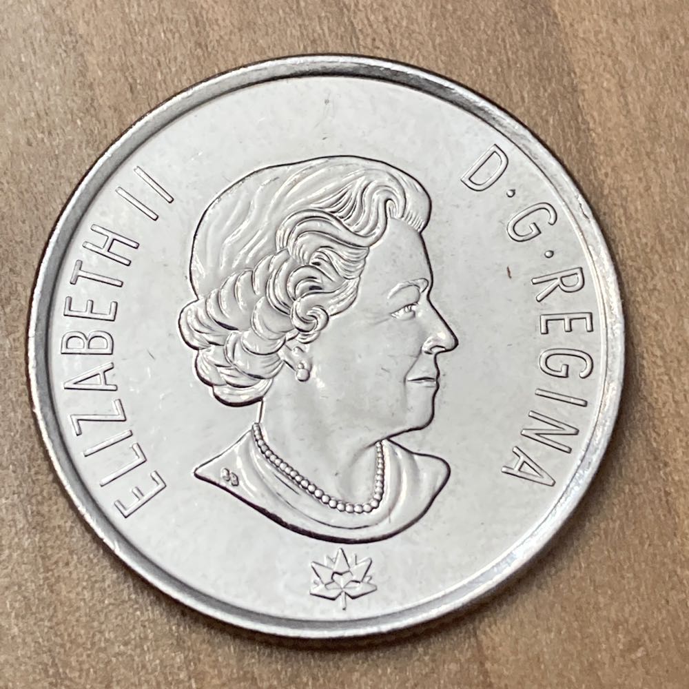 Canada - 25 Cents (Hope For A Green Future)  coin collectible - Main Image 2