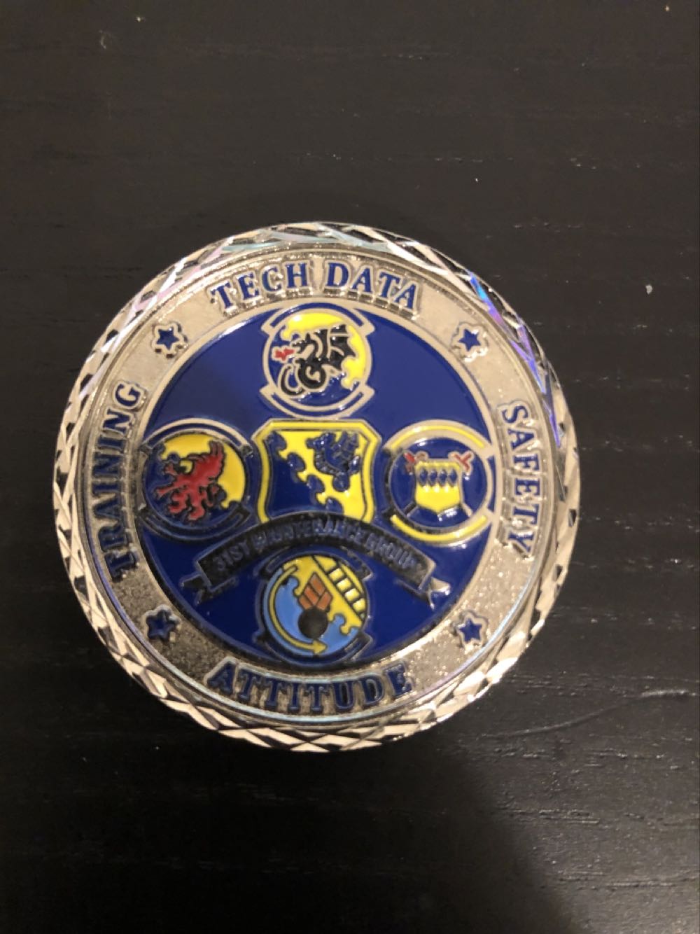 31 Maintenance Group Commander Aviano AB, Italy  coin collectible - Main Image 2