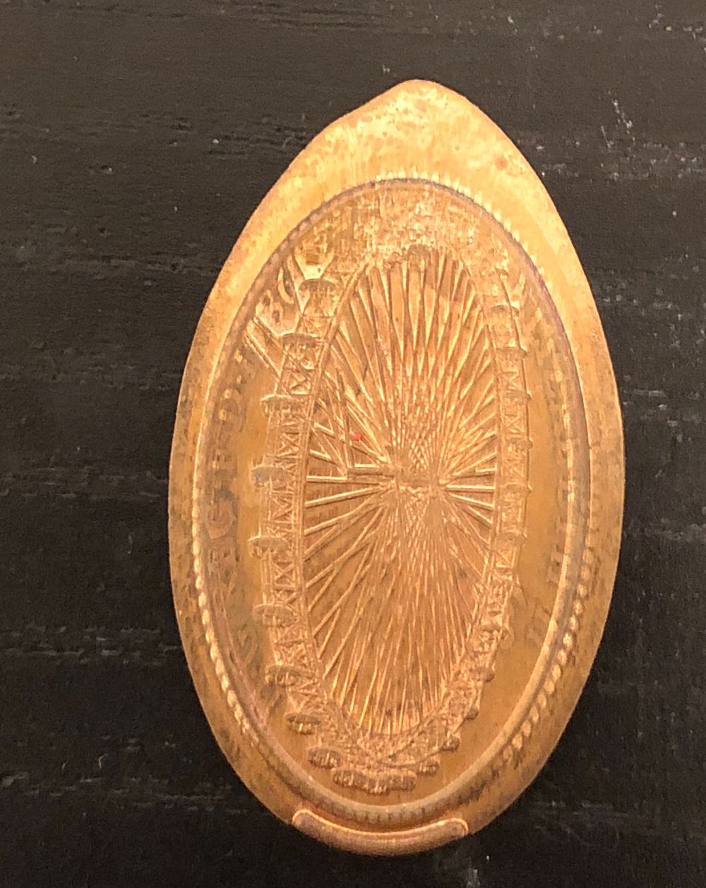 The London Eye Pressed Penny  coin collectible - Main Image 2
