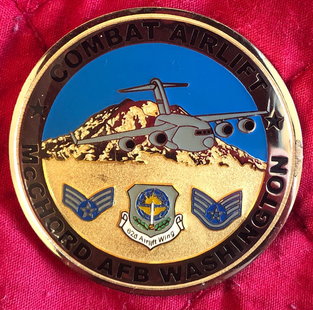 ALS McChord AFB  coin collectible - Main Image 2