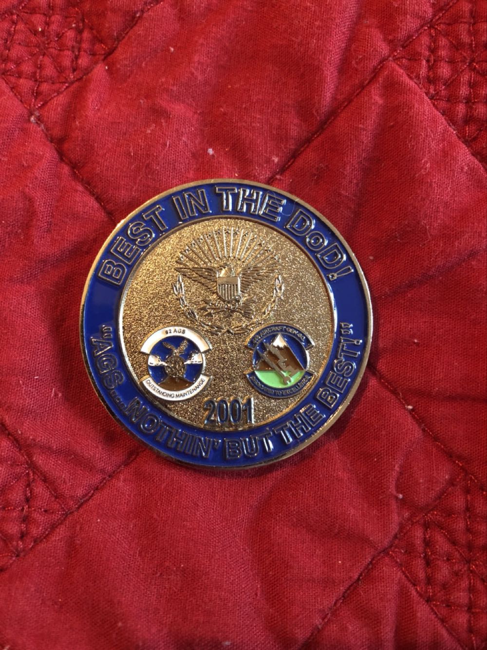62nd/446th McChord  coin collectible - Main Image 2