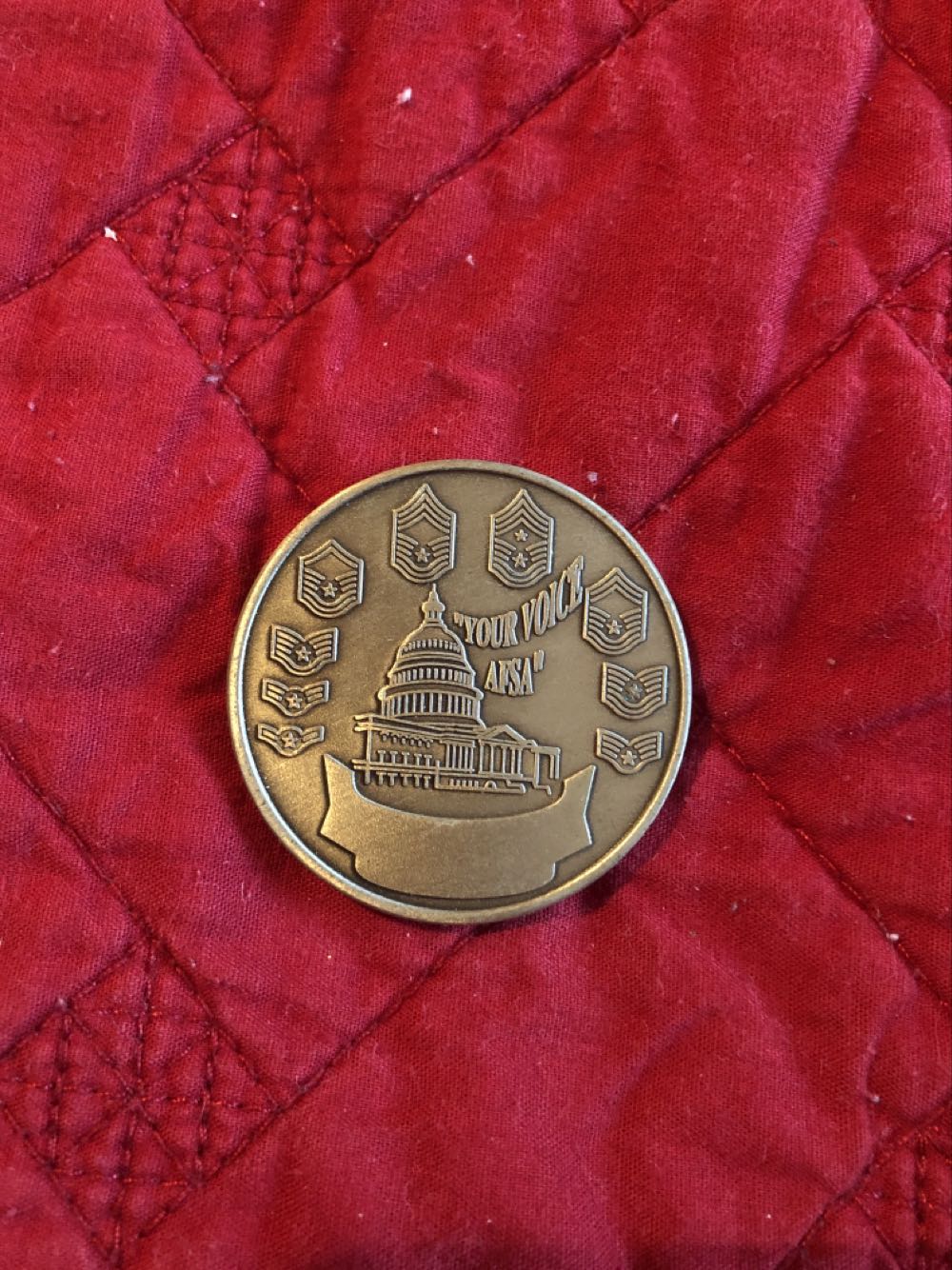 Air Force Sergeants Association  coin collectible - Main Image 2